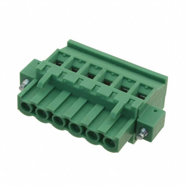 20020009-G061B01LF TERM BLOCK PLUG 6POS 90DEG 5MM