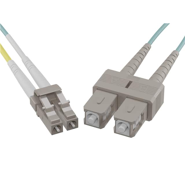 FJ5GLCSC-01M MM OM3 LC TO SC FIBER 1M