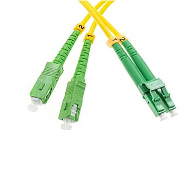 PAT-01-JD-B-20-D-9 FIBER OPTIC CBL LC-SC DUPLEX 1M