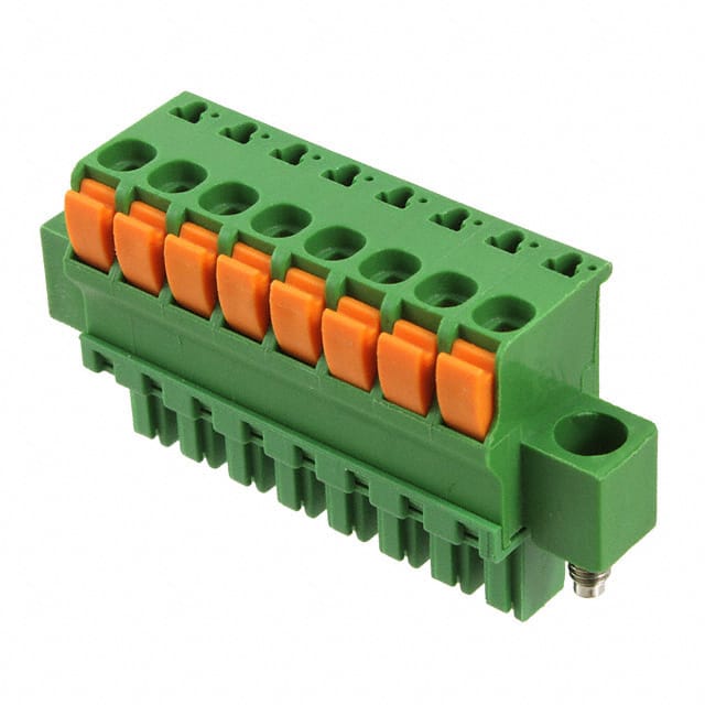 1986724-8 TERM BLOCK PLUG 8POS STR 3.81MM