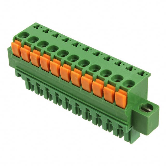 1-1986724-1 TERM BLOCK PLUG 11POS STR 3.81MM