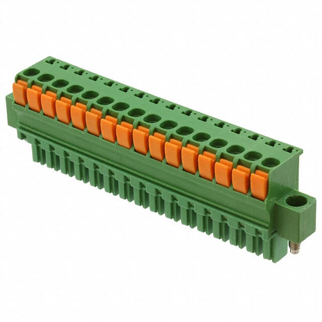 1-1986724-6 TERM BLOCK PLUG 16POS STR 3.81MM