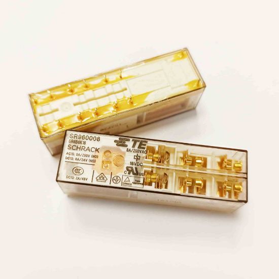 SR960008 The Schrack SR960008 is a relay with RoHS3 compliance and MSL Level 1 rating. It is suitable for various applications.