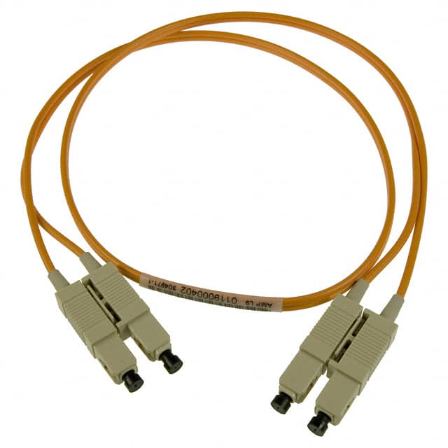 5504969-3 CA 50/125UM LDD ZIP SC DUP 3M1
