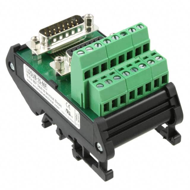 LDSUB-15-MF INTERFACE MOD DSUB 15PS 14-22AWG