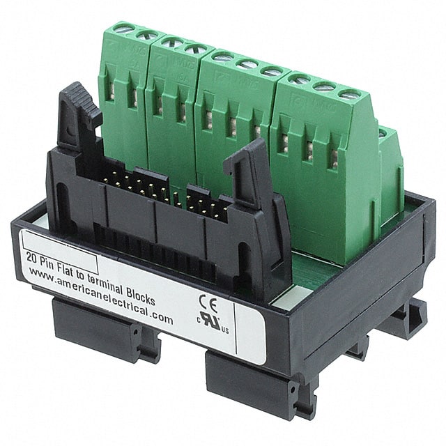 LIDC-20-M INTERFACE MOD HDR 20POS 14-22AWG