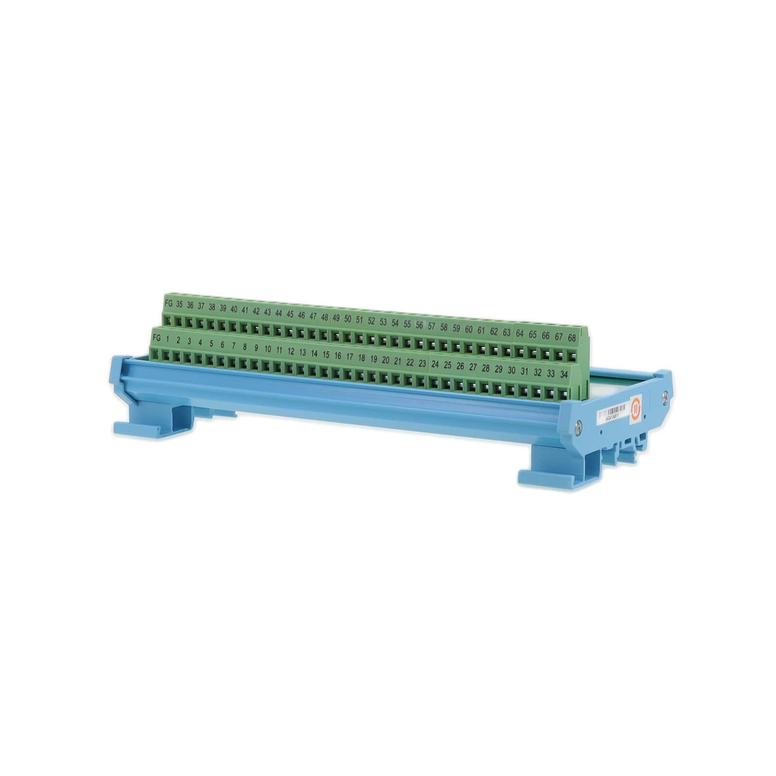 ADAM-3968-AE SCSI-68 WIRING TERMINAL, DIN-RAI