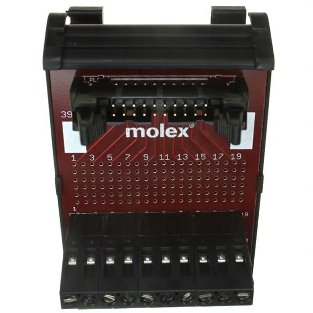0391701020 INTERFACE MOD HDR 20POS 12-26AWG