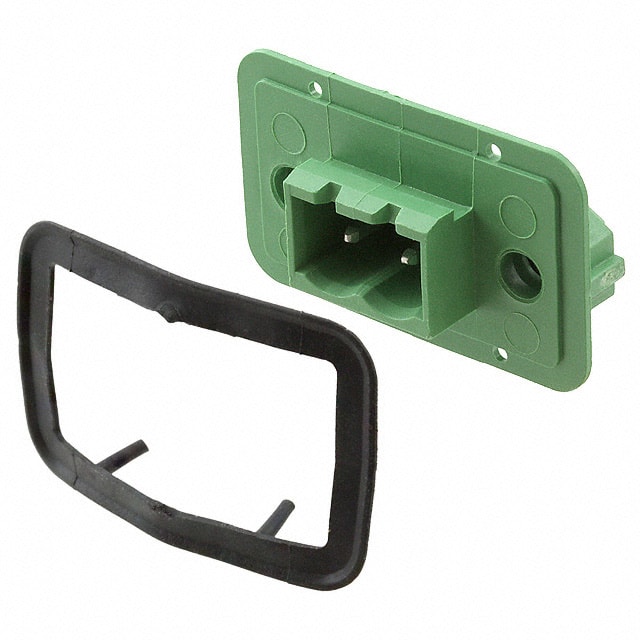 1899139 TERM BLK HEADER 2POS GREEN