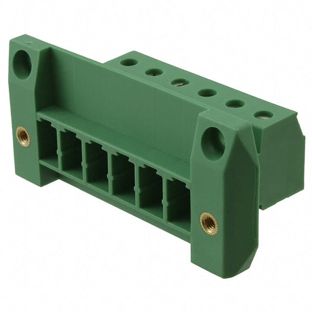 1840599 TERM BLK HEADER 6POS GREEN