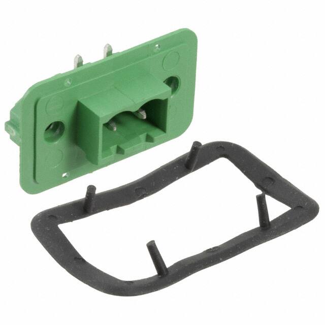 1898839 TERM BLK HEADER 2POS GREEN