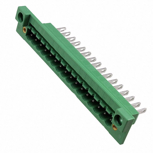0710316 TERM BLK HEADER 16POS GREEN