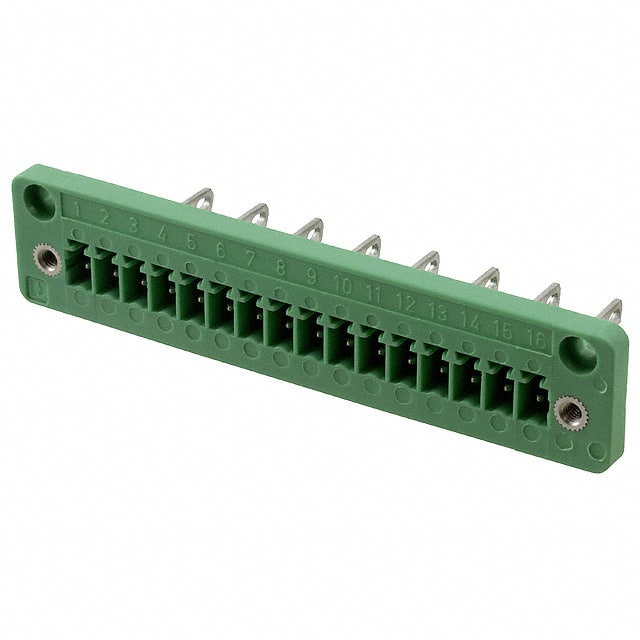 1829471 TERM BLK HEADER 16POS GREEN