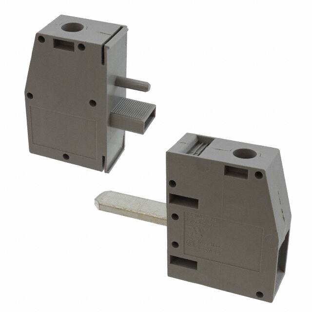 0708739 TERM BLK SCREW CLAMP 1POS GRAY