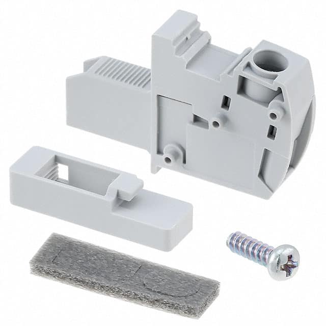3056909 TERM BLK SCREW CLAMP 1POS GRAY