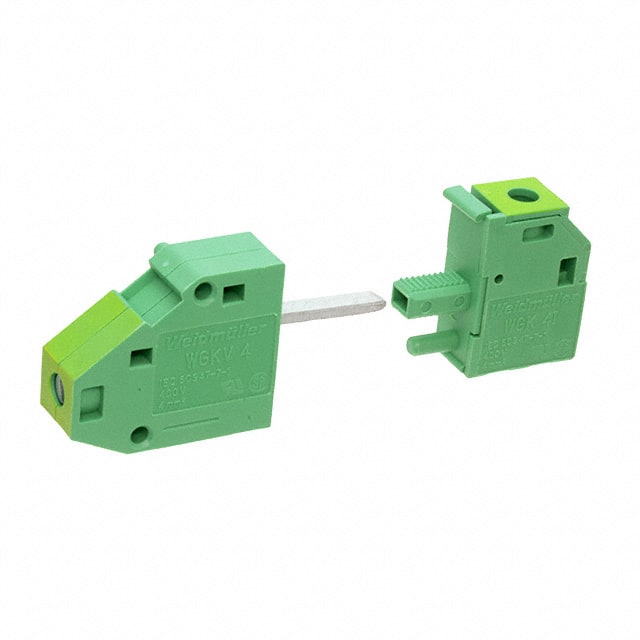 1936620000 TERM BLK SCREW CLAMP 1POS GREEN