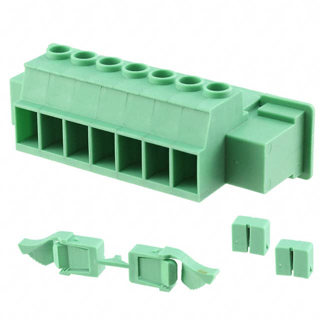 1716551 TERM BLK HEADER 7POS GREEN