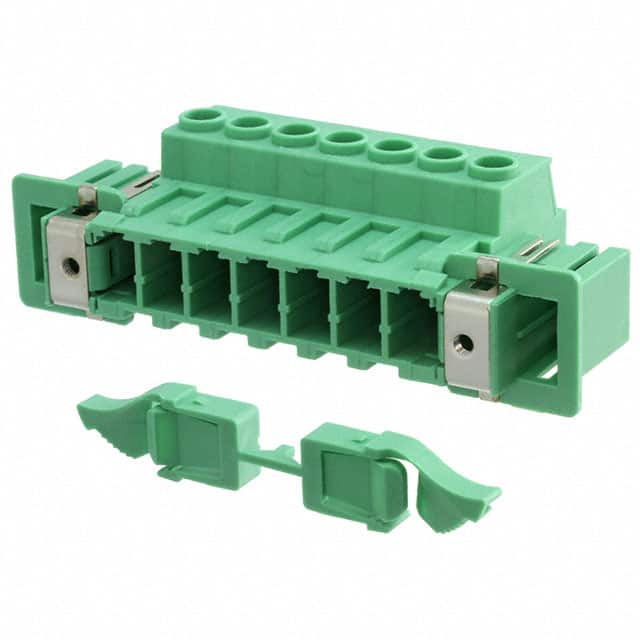 1716661 TERM BLK HEADER 7POS GREEN
