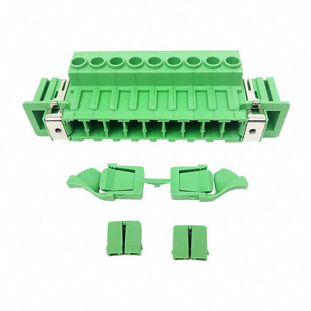1716687 TERM BLK HEADER 9POS GREEN