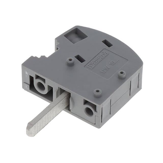 3073474 TERM BLK SCREW CLAMP 1POS GRAY
