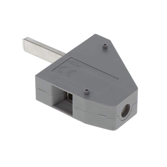 0714079 TERM BLK SCREW CLAMP 1POS GRAY
