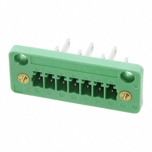 1829390 TERM BLK HEADER 7POS GREEN