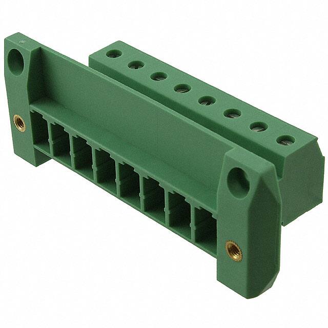 1840612 TERM BLK HEADER 8POS GREEN