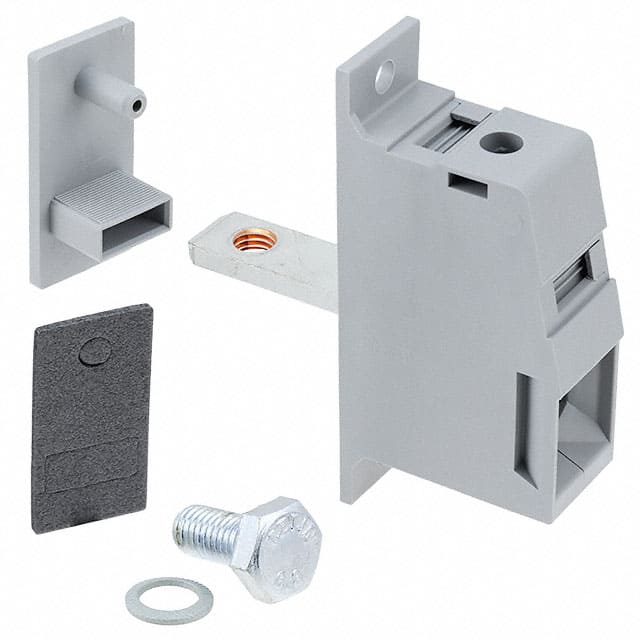 0709916 TERM BLK SCREW CLAMP 1POS GRAY