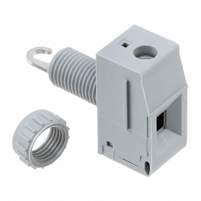 0708360 TERM BLK SCREW CLAMP 1POS GRAY