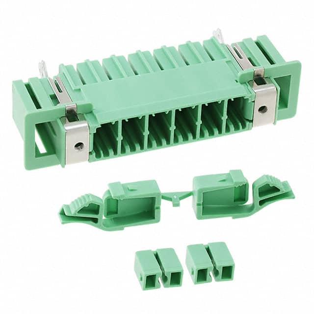 1716108 TERM BLK HEADER 6POS GREEN