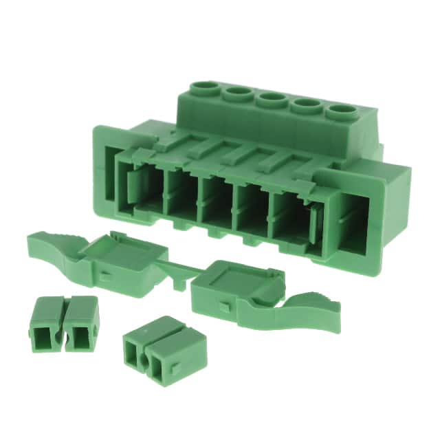1716535 TERM BLK HEADER 5POS GREEN