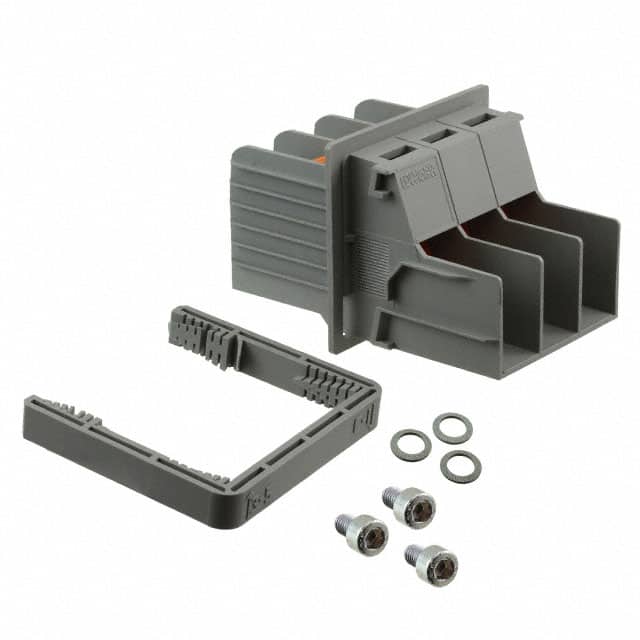 1708746 TERM BLK PUSH IN CLMP 3POS GRAY
