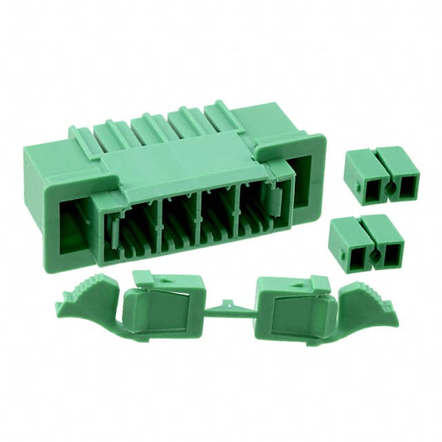 1727605 TERM BLK HEADER 4POS GREEN