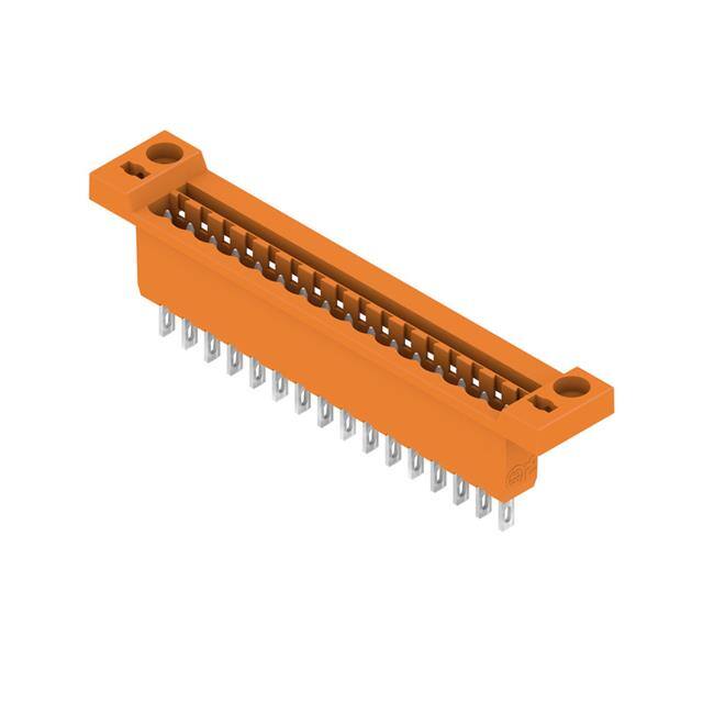 1599270000 TERM BLK HEADER 16POS ORANGE
