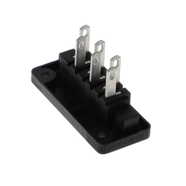 1741212 TERM BLK HEADER 6POS BLACK