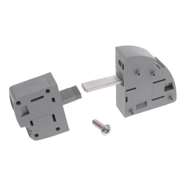 3073458 TERM BLK SCREW CLAMP 1POS GRAY