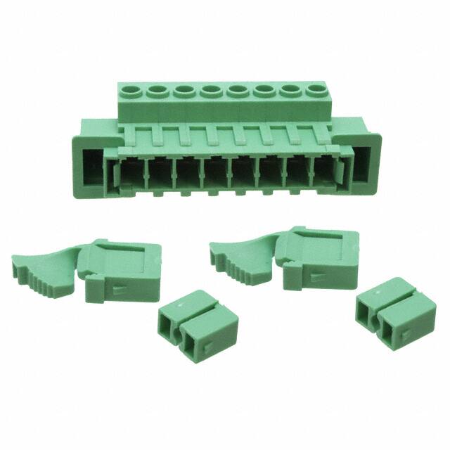 1716564 TERM BLK HEADER 8POS GREEN