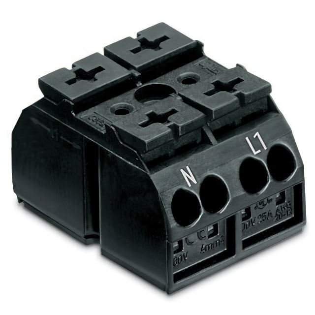 862-2532 4-CONDUCTOR CHASSIS-MOUNT TERMIN