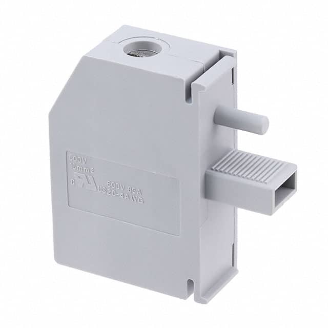 0709806 TERM BLK SCREW CLAMP 1POS