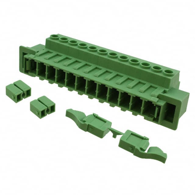 1716603 TERM BLK HEADER 12POS GREEN