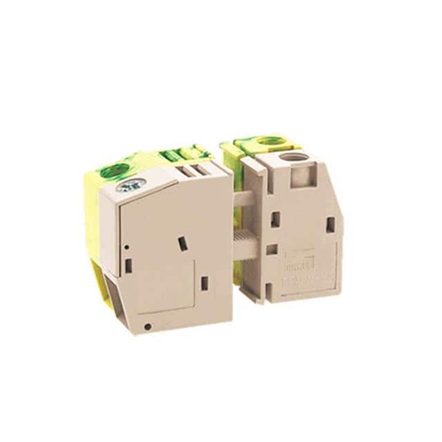 PPACN-10 TERM BLK SCREW CLAMP 1POS GRAY
