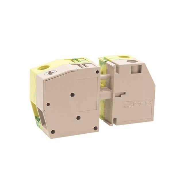 PPAC-16 TERM BLK SCREW CLAMP 1POS GRAY