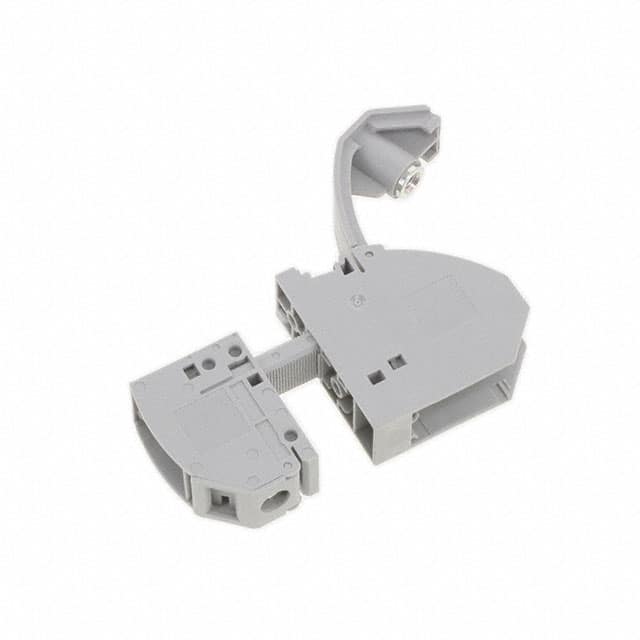 3073746 TERM BLK SCREW CLAMP 1POS GRAY