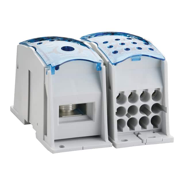 569206 1 POLE DIST. BLOCK 500A ALUMINUM