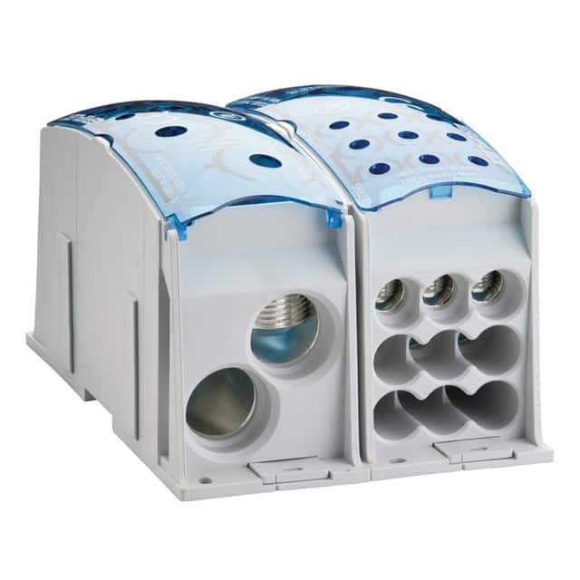 569209 1 POLE DIST. BLOCK 950A ALUMINUM