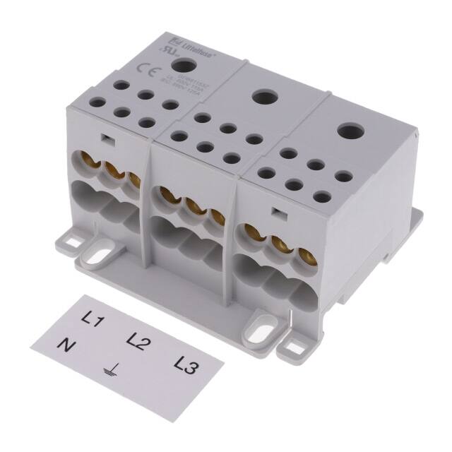 GDB61153Z PWR DISTRIB BLOCK 3POS 115A 600V