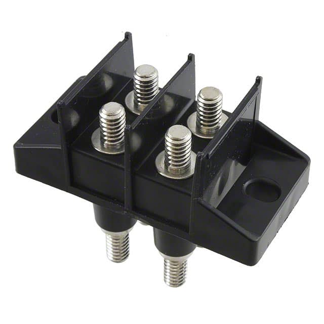 C7021-02-1 PWR FEED THRU BLK 2POS 115A 300V