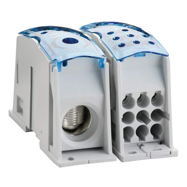 569203 1 POLE DIST. BLOCK 420A ALUMINUM