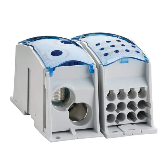 569207 1 POLE DIST. BLOCK 760A ALUMINUM