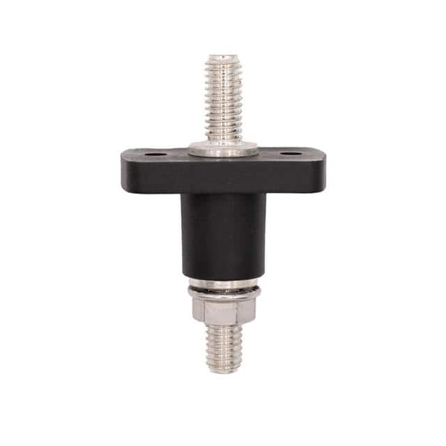 C2201 CONN 5/16" FEED THRU BLACK
